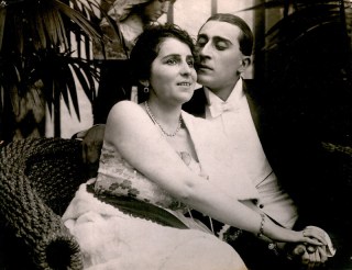 Amo Bek-Nazaryan as an actor in the pre-Soviet Tsarist Russian cinema.