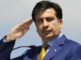 Former Georgian President Mikheil Saakashvili